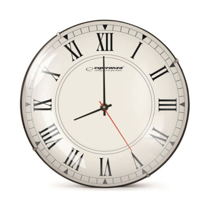Настінний годинник Esperanza Wall Clock Roma 30 см (EHC018R)