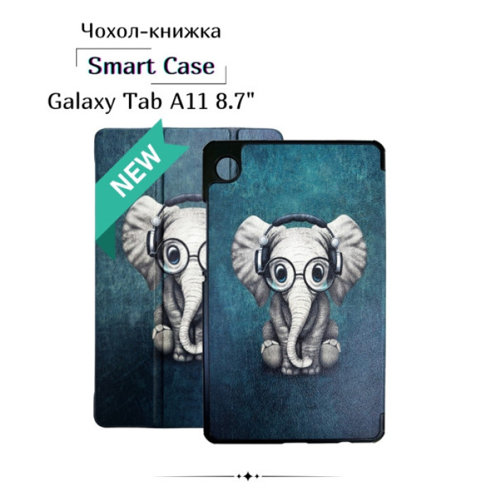 Чохол до планшета BeCover Smart Case Samsung Galaxy Tab A11 SM-X133/X135 8.7" Elephant (713985)