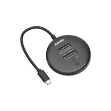 Док-станція для накопичувачів Maiwo 2*NVMe M.2 SSD to USB3.2 Gen2 USB-C 10Gbps (K3026P2 grey)