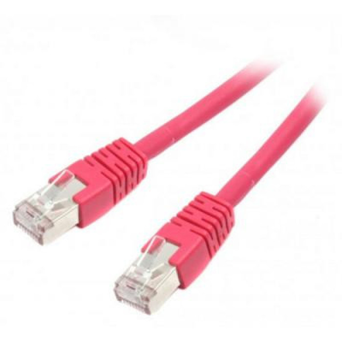 Патч-корд 1м S/FTP Cat 6A CU LSZH red Cablexpert (PP6A-LSZHCU-R-1M)