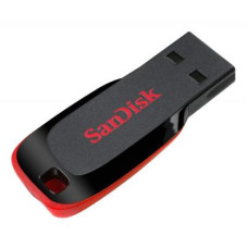 USB флеш накопичувач SanDisk 64GB Cruzer Blade Black/red USB 2.0 (SDCZ50-064G-B35)