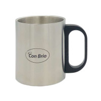 Чашка туристична Con Brio пластикова ручка 300 мл (CB-387)