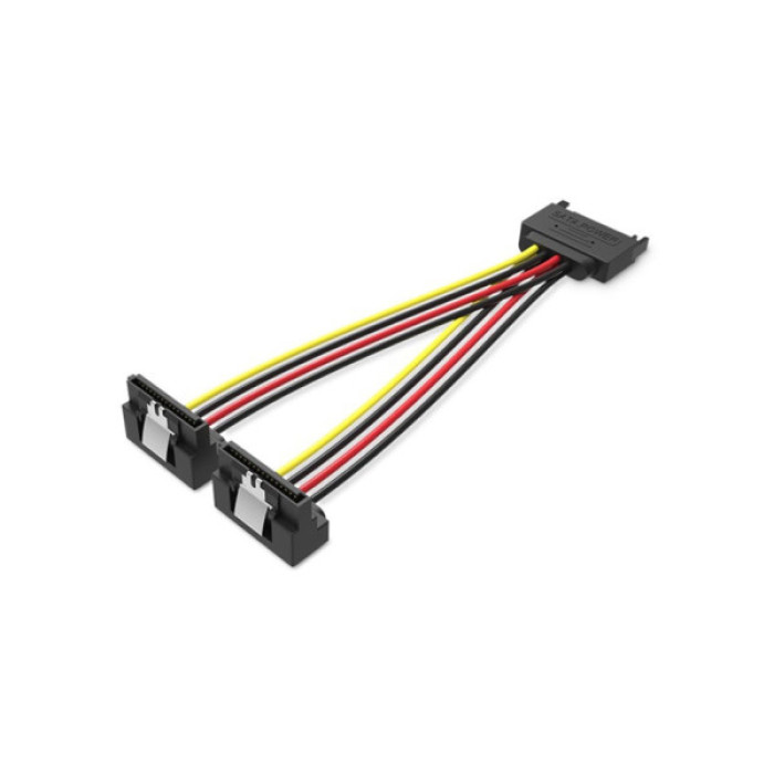Кабель живлення Serial ATA Male to 2xSATA Female VENTION (KDBBB)