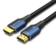 Кабель мультимедійний HDMI M to HDMI M 1.0m 8K cotton braided blue Vention (ALGLF)