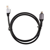 Дата кабель USB-C to RJ45 Ethernet 1.0m PowerPlant (CA914913)