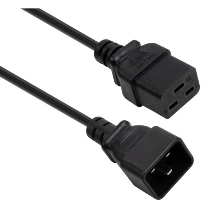 Кабель живлення C19 to C20 1.8m 1.5mm2 copper Vinga (VYPCC19201815CU)