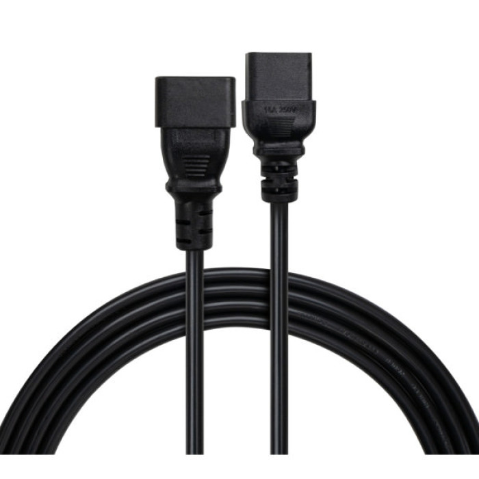 Кабель живлення C19 to C20 1.8m 1.5mm2 copper Vinga (VYPCC19201815CU)