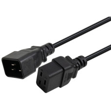 Кабель живлення C19 to C20 1.8m 1.5mm2 copper Vinga (VYPCC19201815CU)