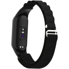 Ремінець до фітнес браслета Armorstandart AlpinaStyle Band для Xiaomi Mi Band 7/6/5/4 Black (ARM64987)
