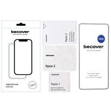 Скло захисне BeCover Oppo Reno13 F 5G 10D Black (713634)