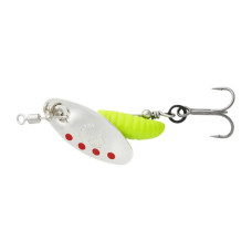 Блешня Savage Gear Grub Spinners 0 2.2g Silver Red Lime (1854.44.92)