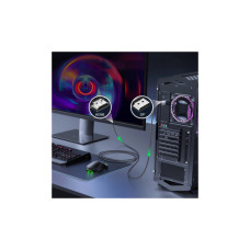 Кабель мультимедійний DisplayPort M to DisplayPort M 3.0m V1.2 4K60Hz 2K144Hz 1080P240Hz black Ugreen (25491)