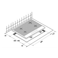 Варочна поверхня Beko HILW64225SW