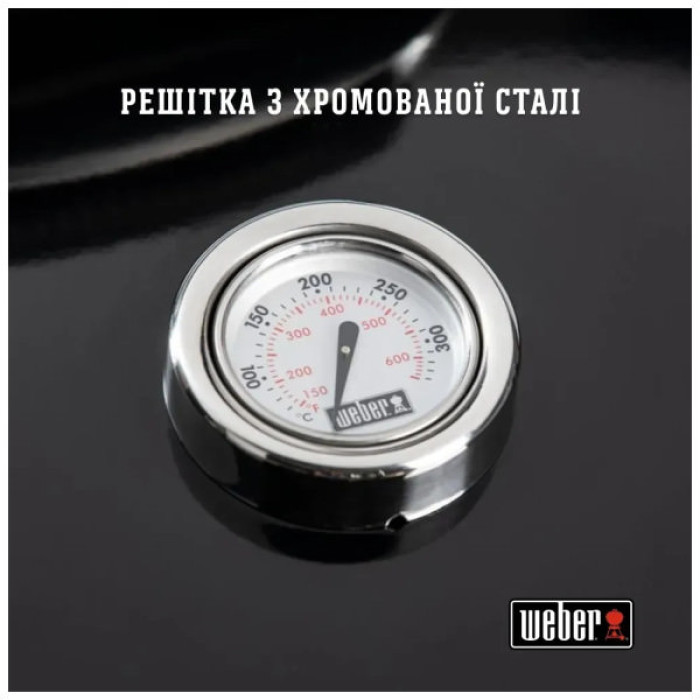 Гриль-барбекю Weber Original Kettle E-5710 57 см Black (14101004)