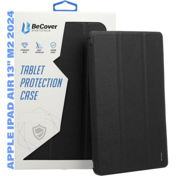 Чохол до планшета BeCover Soft Edge TPU Apple iPad Air 13" M2/M3 (2024/2025) Black (711711)