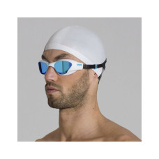 Окуляри для плавання Arena The One Mirror 003152-100 білий, блакитний Уні OSFM (3468336363560)