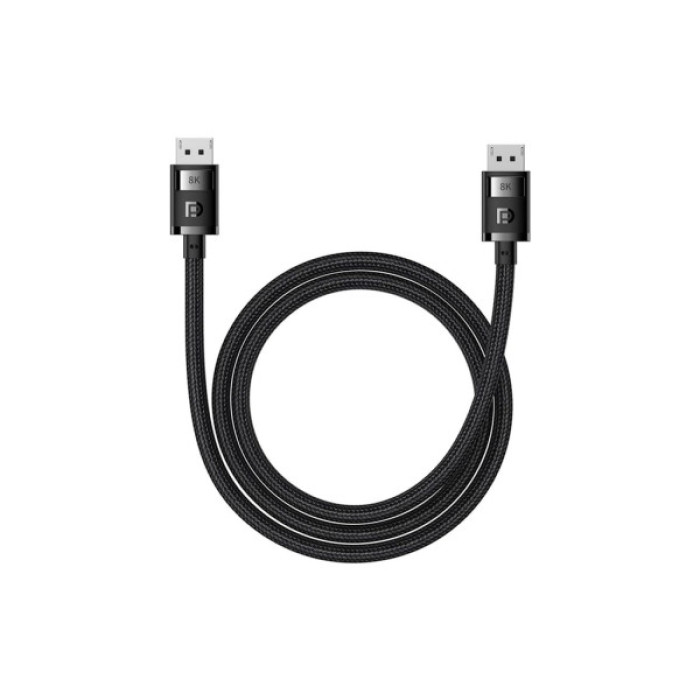 Кабель мультимедійний DisplayPort M to DisplayPort M 1.5m 8K Baseus (B00633706111-01)