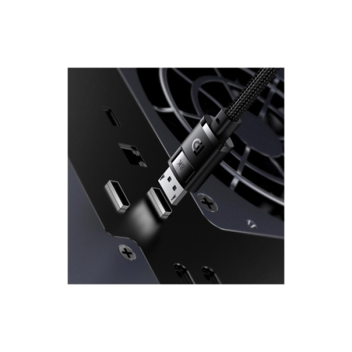 Кабель мультимедійний DisplayPort M to DisplayPort M 1.5m 8K Baseus (B00633706111-01)