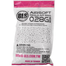 Страйкбольні кульки BLS Precision White 6 мм 0,28 г 1 кг (1928.00.06)