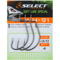 Гачок Select WH-91 5/0 (3 шт/уп) (1870.50.40)