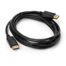 Кабель мультимедійний DisplayPort M to DisplayPort M 1.8m Vinga (VCPDP1.8BK)