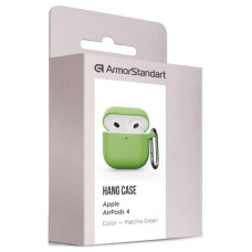 Чохол для навушників Armorstandart Hang Case для Apple AirPods 4 Matcha Green (ARM81286)