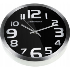 Настінний годинник Esperanza Wall Clock Zurich Black 25 см (EHC013K)