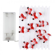 Гірлянда YES! Fun На мідному дроті Санта 20 LED Тепло-біла 2.2 м На батарейках (801211)