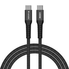 Дата кабель USB-C to USB-C 1.2m Magnetic 100W black Verbatim (31863)