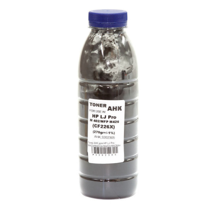 Тонер HP LJ Pro M402d/M402dn/M402n/M426dw, 270g Black AHK (3202305)