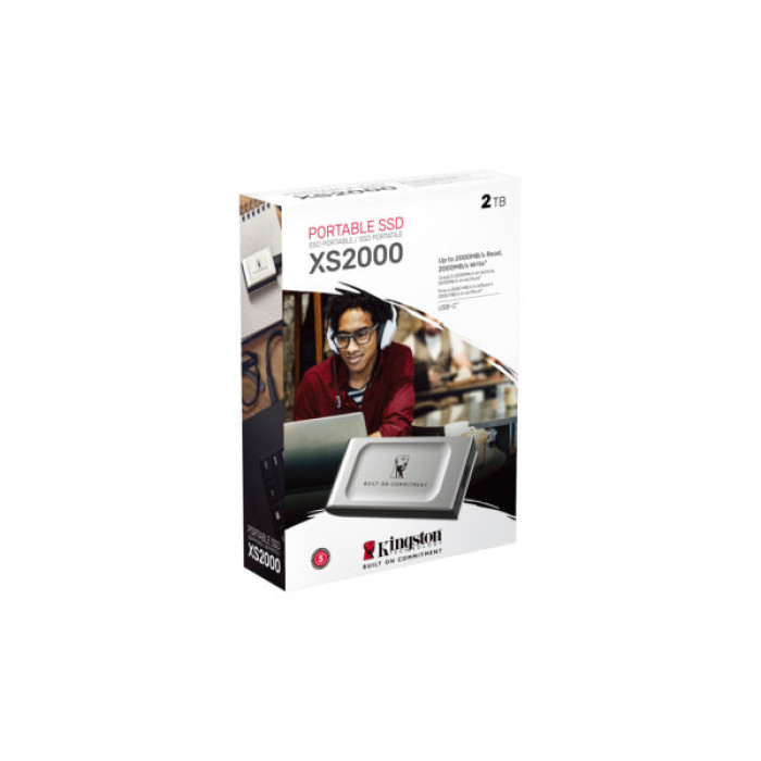 Накопичувач SSD USB Type-C 2TB XS2000 Kingston (SXS2000/2000GA)