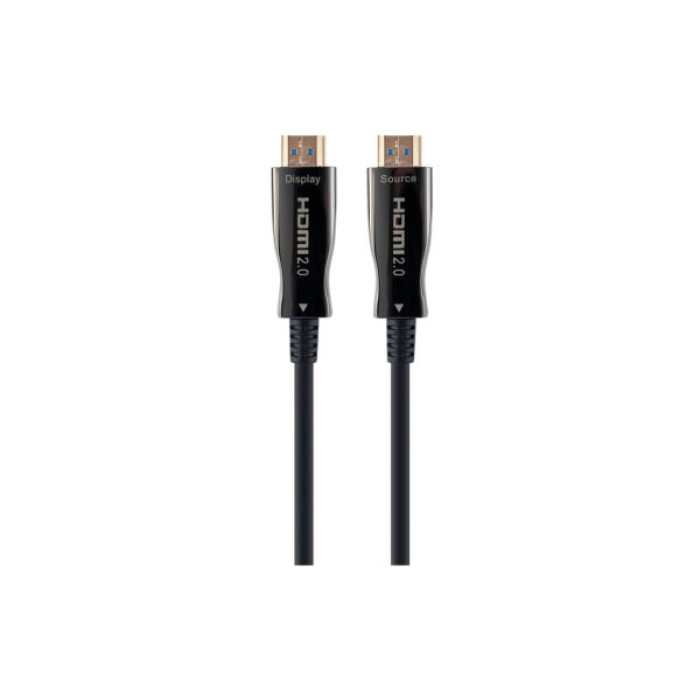 Кабель мультимедійний HDMI M to HDMI M 80.0m V2.0 AOC 4K60Hz Cablexpert (CCBP-HDMI-AOC-80M-02)