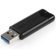 USB флеш накопичувач Verbatim 32GB PinStripe Black USB 3.0 (49317)