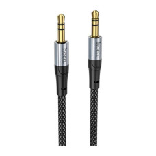Кабель мультимедійний 3.5mm M to 3.5mm M 1.0m Black HOCO (6942007608800)