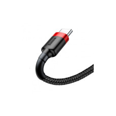 Дата кабель USB 2.0 AM to USB-C 2.0m 2A red-black Baseus (CATKLF-C91)