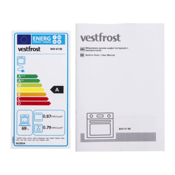 Духова шафа Vestfrost BOV67BE