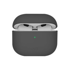 Чохол для навушників Uniq Lino AirPods 4 Silicone Ash Grey (8886463691373)