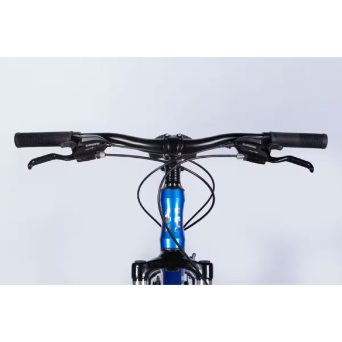 Велосипед Space 24" PHAETON DD FR рама-11" AL 2026 чорно-синій (OPS-SP-24-071)