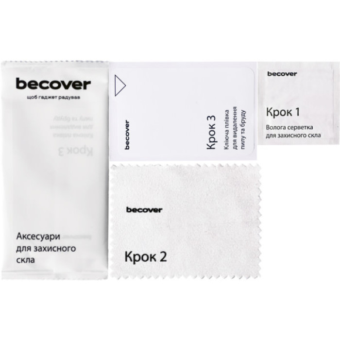 Скло захисне BeCover Tecno Camon 30 (CL6) 10D Black (711816)