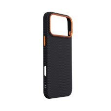 Чохол до мобільного телефона Armorstandart LikeCarbon2 SE MagCase Apple iPhone 17 Pro Max Kevlar Black Orange (ARM89165)