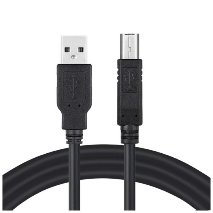 Кабель для принтера USB 2.0 AM/BM 2.0m black ColorWay (CW-CBUB072-BK)