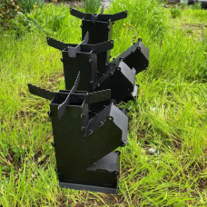 Турбопіч Metalzavod 25х10х36см 2мм середня (TBP-2M)