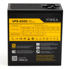 Блок живлення Vinga 650W (VPS-650G)