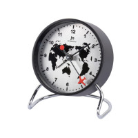 Настільний годинник Lowell будильник, метал (JA7098S)