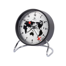 Настільний годинник Lowell будильник, метал (JA7098S)