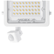 Прожектор Videx LED 30W 5000K з датчиком руху (VL-F2e305W-S)
