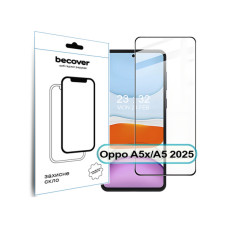Скло захисне BeCover Oppo A5x / A5 2025 (4G/5G) Black (713931)