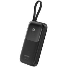 Батарея універсальна Canyon 10000mAh OnPower 101 PD/22.5W built-in cable Black (CNS-CPB101BK)