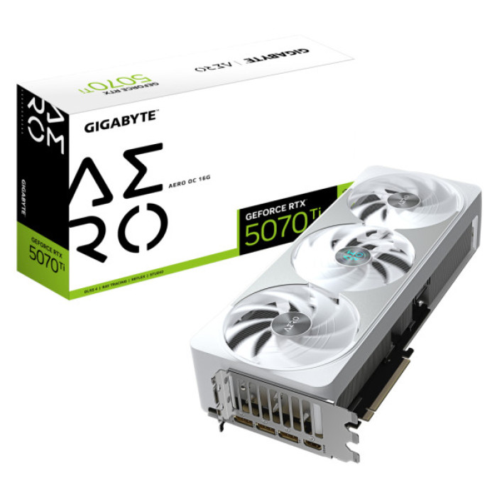 Відеокарта GIGABYTE GeForce RTX5070 Ti 16GB AERO OC (GV-N507TAERO OC-16GD)