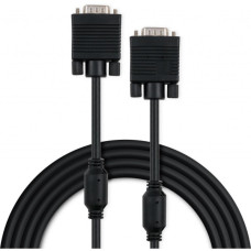 Кабель мультимедійний VGA M to VGA M 10.0m Vinga (VCPVGAF10BK)